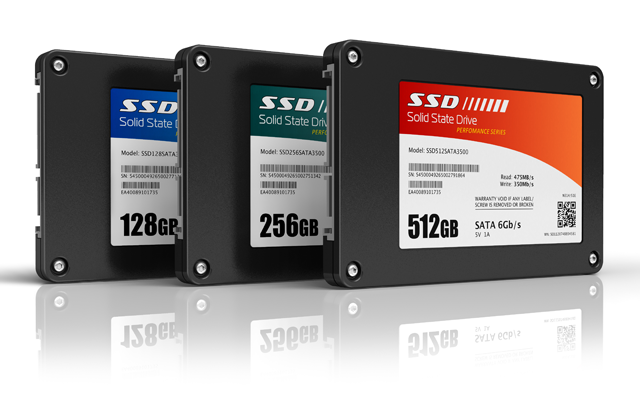 Varios SSD Harddrives